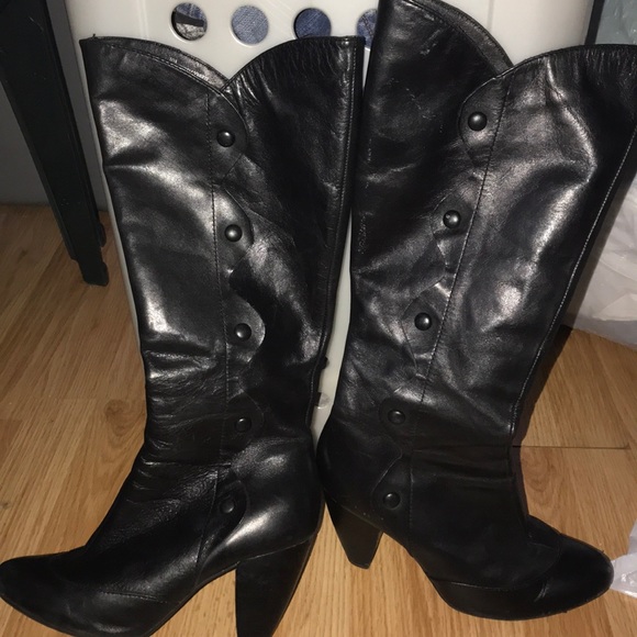 Born Shoes - Born long black boots.
